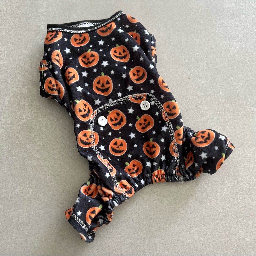 Pup Crew Halloween Dog Pajamas XS